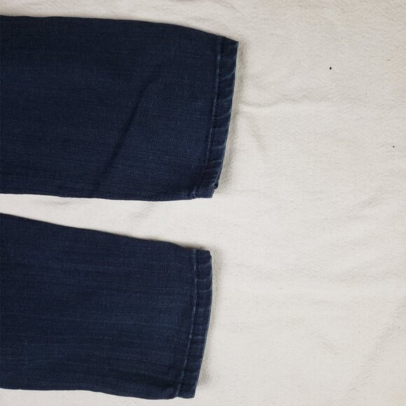 Paige Verdugo Ultra Skinny Jeans Size 27 Dark Wash Straight Leg Stretch Denim - Picture 11 of 16